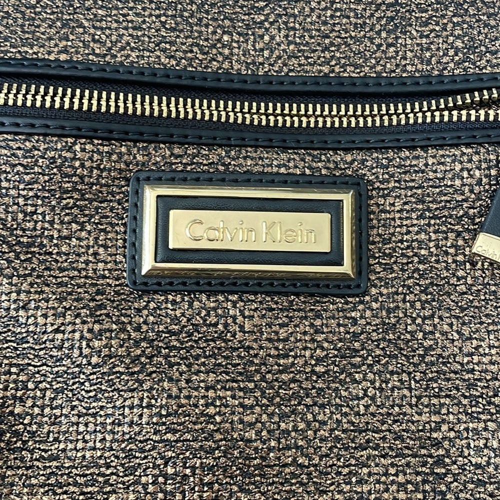 Calvin Klein Signature Metallic Backpack - Picture 2 of 7
